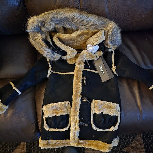 Kids Shearling Coat - Picture 1 of 3